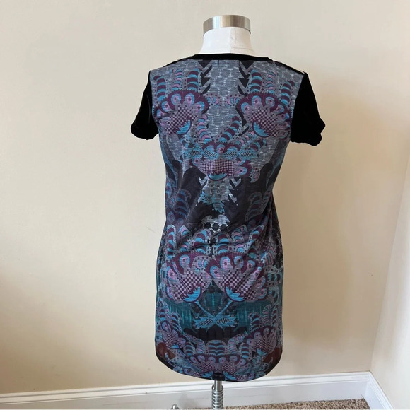 Custo Barcelona patterned short sleeve dress 17969 - Picture 6 of 12